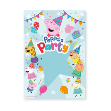Peppa malac Celebration Backdrop háttérfüggöny 2 m party kellék