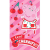  Peppa malac Cherrific kéztörlő, arctörlő, törölköző 30x50 cm