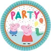  Peppa malac Confetti papírtányér 8 db-os 23 cm