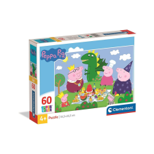 Peppa malac Dragon 60 db-os puzzle Clementoni puzzle, kirakós