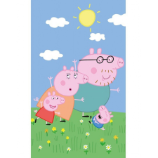 Peppa malac Family kéztörlő, arctörlő, törölköző 30x50 cm lakástextília