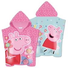  Peppa malac Flower strand törölköző poncsó 55x110cm (Fast Dry) lakástextília
