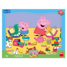 Peppa malac formák puzzle 12 részes puzzle, kirakós