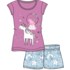 Peppa malac gyerek rövid pizsama 110/116 cm gyerek hálóing, pizsama