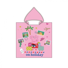 Peppa malac Holiday strand törölköző poncsó 55x110 cm lakástextília