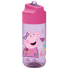 Peppa malac Hydro műanyag kulacs 430 ml kulacs, kulacstartó
