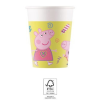 Peppa malac Peppa Pig Messy Play, Peppa malac papír pohár 8 db-os 200 ml FSC