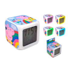  Peppa malac Rainbow digitális ébresztőóra ébresztőóra