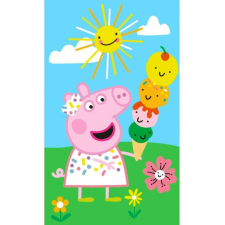 Peppa malac Summer Time kéztörlő, arctörlő, törölköző 30x50 cm lakástextília