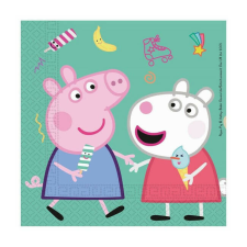 Peppa Malac szalvéta zöld 20 db-os papírárú, csomagoló és tárolóeszköz