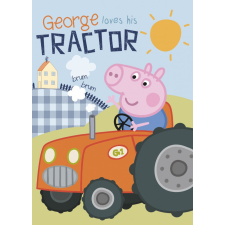  Peppa malac Tractor polár takaró 100x140cm lakástextília