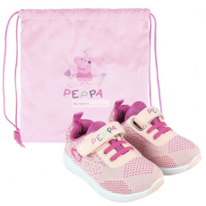  Peppa malac utcai cipő tornazsákkal 22