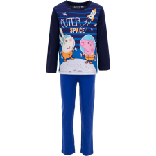 Peppa Pig Hosszú pizsama gyerekeknek Peppa Pig, kék, 6 éves - 116 CM gyerek hálóing, pizsama
