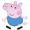  Peppa Pig, Peppa malac fólia lufi 61 cm (WP)