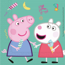 Peppa Pig Peppa malac Messy Play szalvéta 20 db-os papírárú, csomagoló és tárolóeszköz