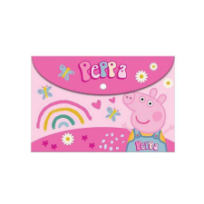 Peppa Pig Peppa malac rózsaszín patentos irattartó mappa A/4-es méretben mappa