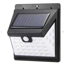 Perete napelemes lámpa 40 led Andowl Q L427 kültéri világítás