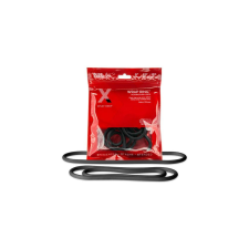 Perfect Fit Slim Wrap - vékony péniszgyűrű szett - fekete (3db) péniszgyűrű