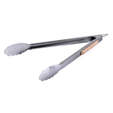Perfect home Húsfogó grillcsipesz fa betéttel 46cm konyhai eszköz