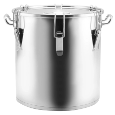 Perfect home Inox ételhordó badella, csatos 40 literes papírárú, csomagoló és tárolóeszköz