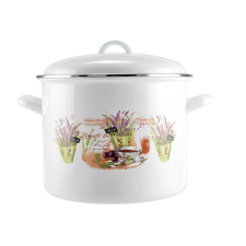 Perfect home Levendula Zománcozott fazék 2 liter 16 cm+fedő edény