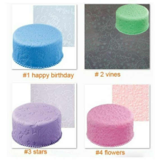 Perfect home Marcipán és fondant textúra lap edény