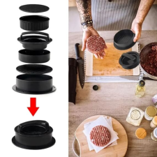 Perfect home Műanyag hamburger és húspogácsa készítő 12,5cm konyhai eszköz