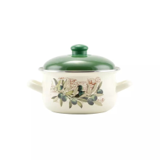 Perfect home Oliva Zománcozott Lábas 16 cm Fedővel edény