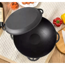 Perfect home Öntöttvas 3in1 lábas/bogrács/szeletsütő 37 cm 28173 edény