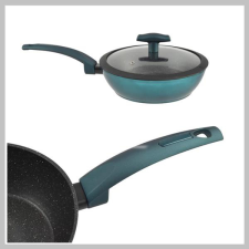 Perfect home Sea Line tapadásmentes alumínium Wok üvegfedővel 24cm indukciós 15621 edény