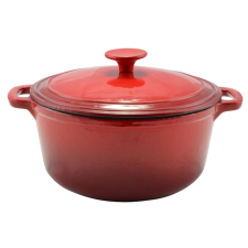 Perfect Home Zománcozott öntöttvas lábas 26cm, 5,2l piros 10566 edény