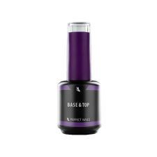 Perfect Nails LacGel Base/Top Clear - Alapzselé és Fényzselé 15ml fényzselé