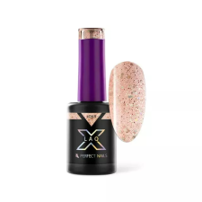 Perfect Nails LacGel LaQ X Gél Lakk 8ml - Peach X068 Sparkle lakk zselé