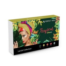 Perfect Nails LacGel Tropical Chaos Gél Lakk Szett lakk zselé