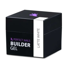  Perfect Nails Latte White Builder Gel Építő Zselé 15g műköröm zselé
