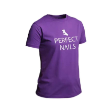 Perfect Nails Perfect Nails - Metál Logós Lila Póló M