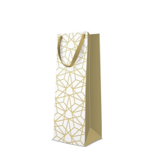 Perfecto Luxury Mesh papír ajándéktáska italos 12x37x10cm party kellék