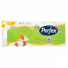 Perfex Camomile toalett papír 3 rétegű 10 tekercs higiéniai papíráru