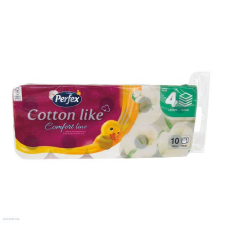 Perfex Egészségügyi papír Perfex Cotton like Comfort line 10 tekercs 4 rétegű higiéniai papíráru