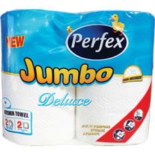  Perfex Jumbo k.papír 2 rét.2tek 300lap higiéniai papíráru