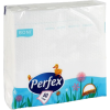 Perfex Perfex szalvéta 33*33cm fehér - 1 rétegű 100db-os (Karton - 20 csg)
