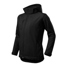  Performance softshell kabát gyerek fekete 146 cm/10 éves