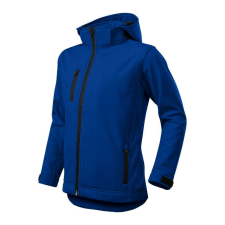 Performance softshell kabát gyerek királykék 158 cm/12 éves gyerek kabát, dzseki