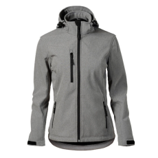  Performance softshell kabát női sötétszürke melírozott M
