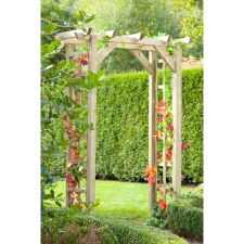 Pergola egyszerü Tűlevelű fa 218 cm x 160 cm x 72cm kerti dekoráció