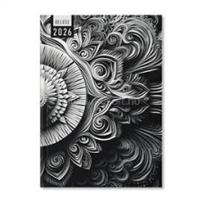 PERIOD Deluxe Rosetta 2026 B5 heti beosztású határidőnapló (P4114-1970) határidőnapló