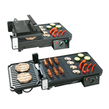 Perla Asztali grill és kontaktgrill kettő az egyben 2000W elektomos sűtő grillsütő