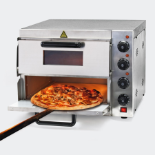 Perla Kétszintes ipari pizzasütő kemence rozsdamentes acél 3000W konyhai eszköz