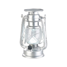 Perla Napelemes LED viharlámpa tompítható fénnyel, nagy teljesítményű 200 lm 3W ezüst világítás