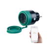 Perla SF-475 Kültéri WiFi-s konnektor hangvezérléssel alkalmazással, 16 A